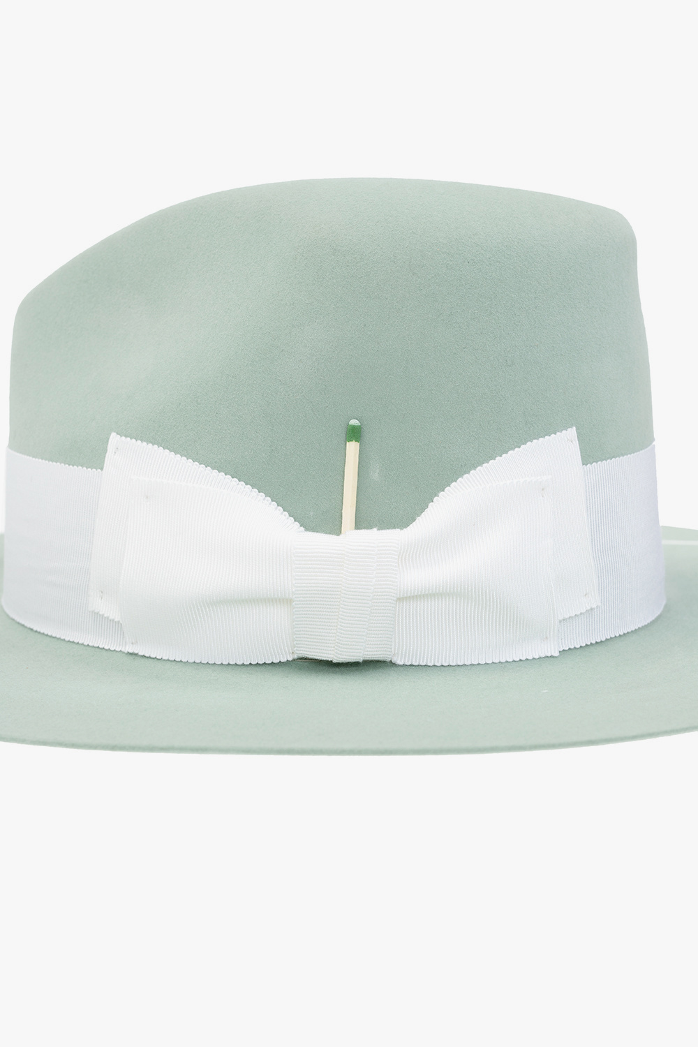 Nick Fouquet ‘Eucalyptus’ hat with bow